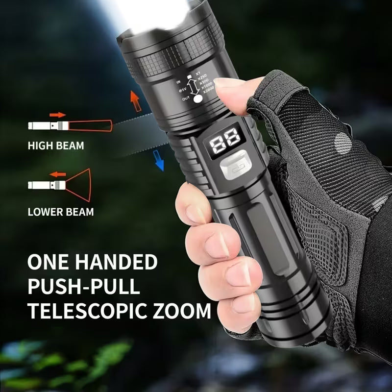 Ultra-Bright LED Emergency Flashlight
