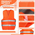 Load image into Gallery viewer, High-Visibility Reflective Safety Vest
